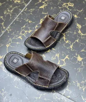 Open Shoes for Mens Material Leather