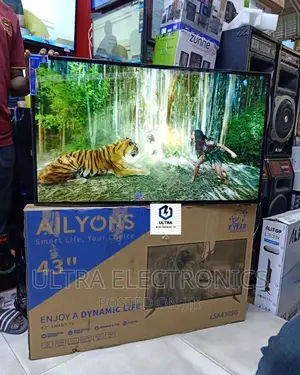 AILYONS Smart Full HD Frameless TV Android Yenye Inchi 43