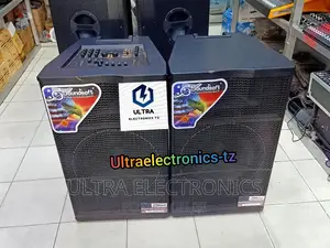 Soundsoft Professional Speakers With Master Equalizer 2mic
