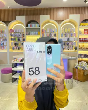 New Oppo A58 128 GB Blue