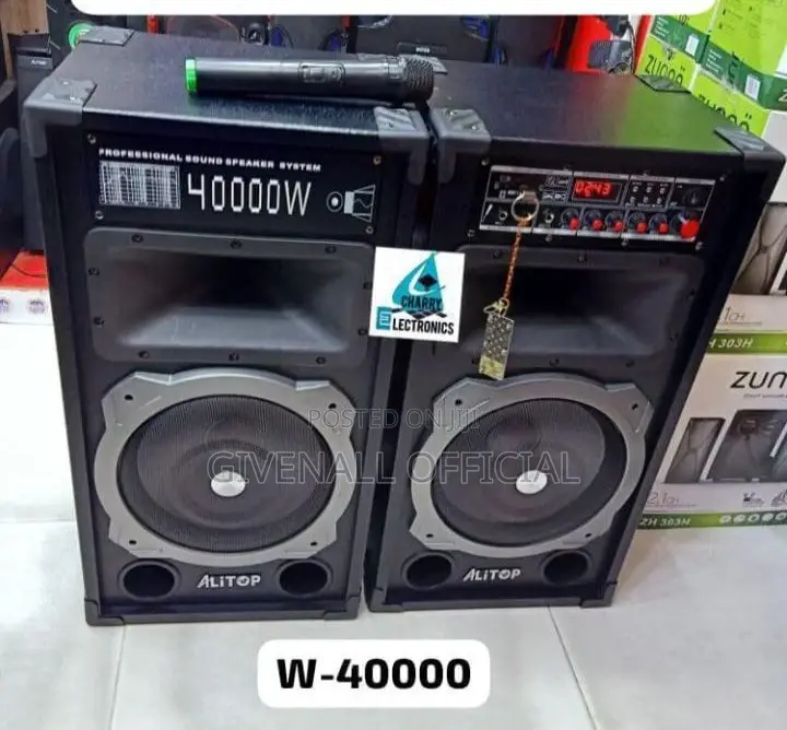 Ofa Ofa = Alitop Spika Watts 4000 Zina Bluetooth