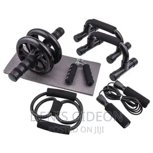 Push Up Hand Roller Jumping Rope