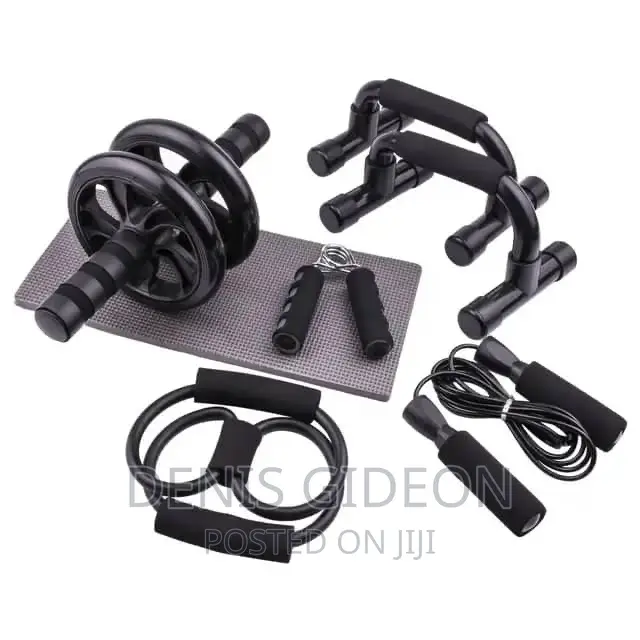 Push Up Hand Roller Jumping Rope