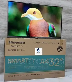 Hisense Smart TV A4 Series Yenye Inchi 32