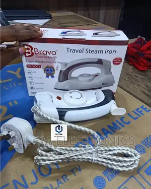Bravo Travel Steam Iron Yenye Watts 800