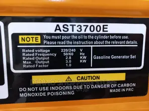 Kva 3 Generator Astra Koera Starter Injini