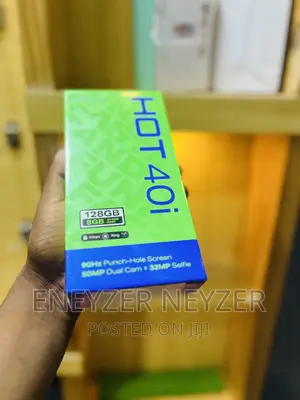 New Infinix Hot 40i 128 GB Black