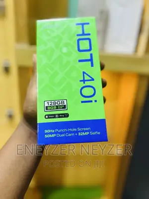 New Infinix Hot 40i 128 GB Black