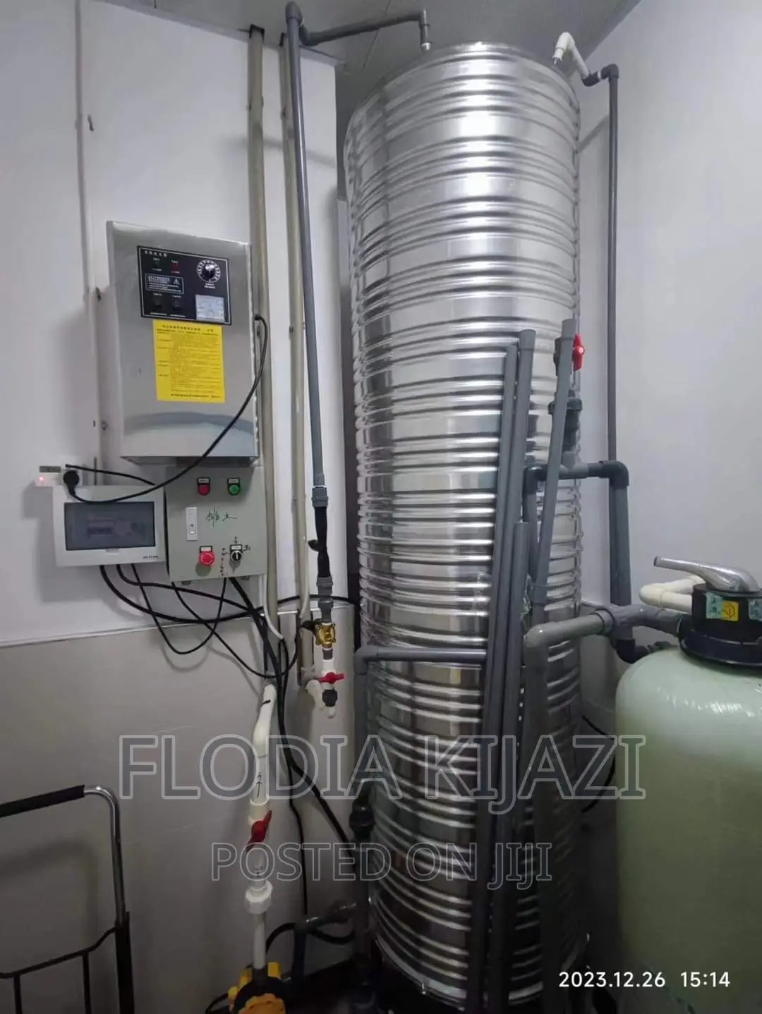 Stainless Steel Tank With Ozonetor System