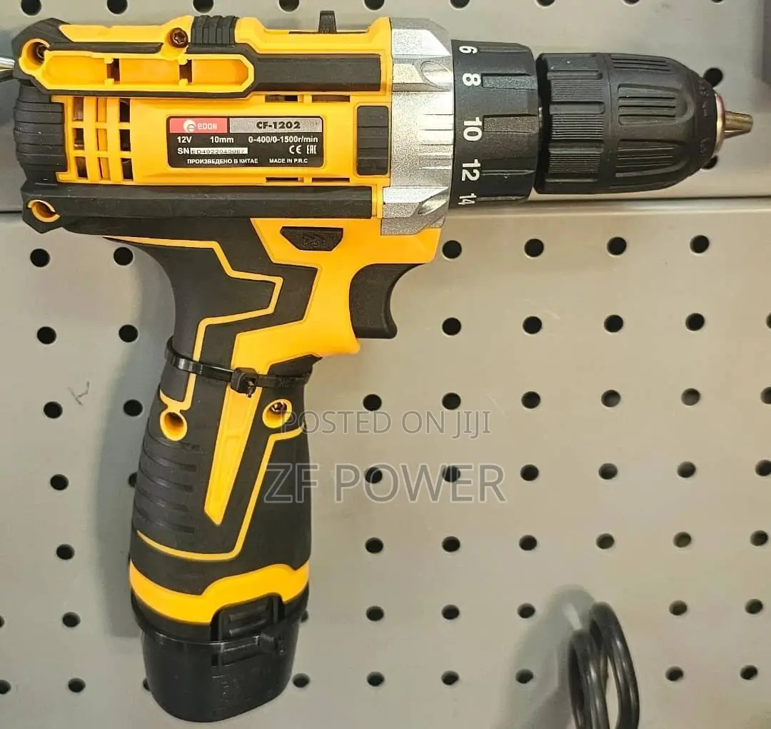 Cordless Drill With 2 Batteries