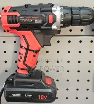 Cordless Drill With 2 Batteries