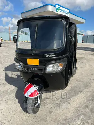 TVS King Deluxe Plus iTouch Start 2023 Black
