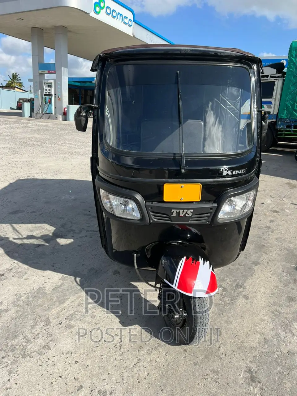 TVS King Deluxe Plus iTouch Start 2023 Black