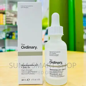 The ORDINARY Niacinamide 10% + Zinc 1% Serum .