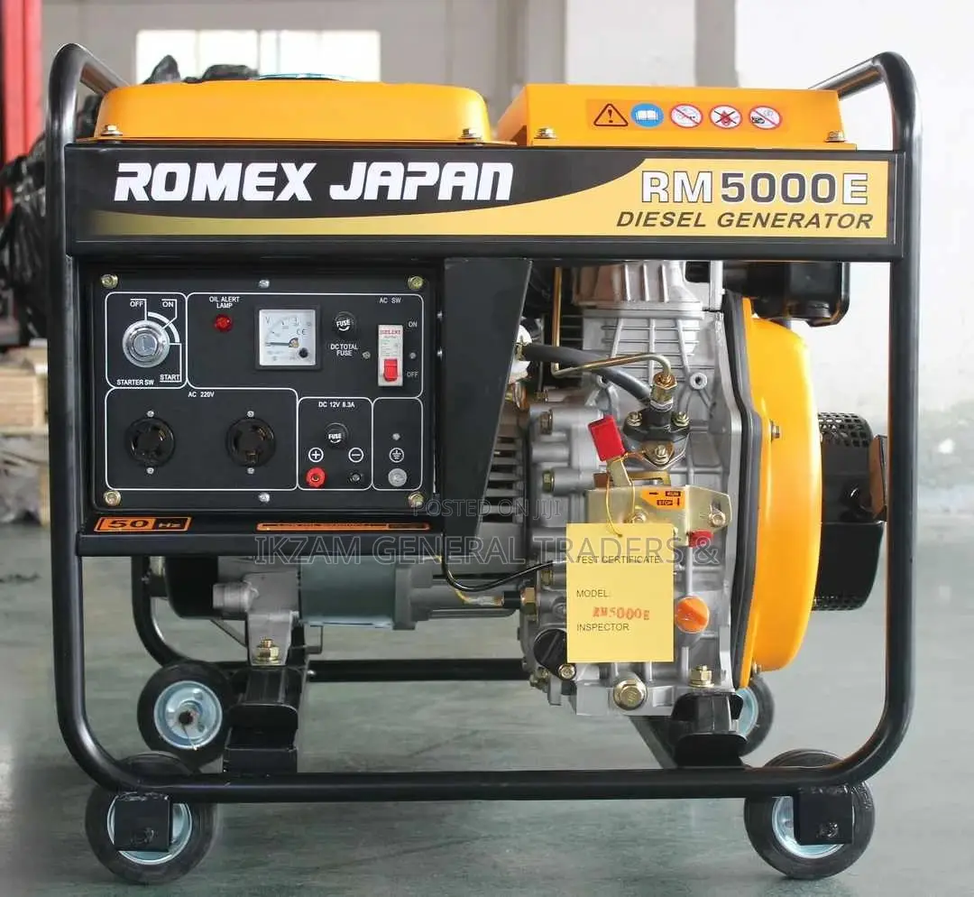 Super Diesel Japan 6.5kva Single Phase