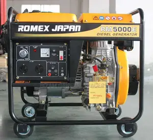 Super Diesel Japan 6.5kva Single Phase