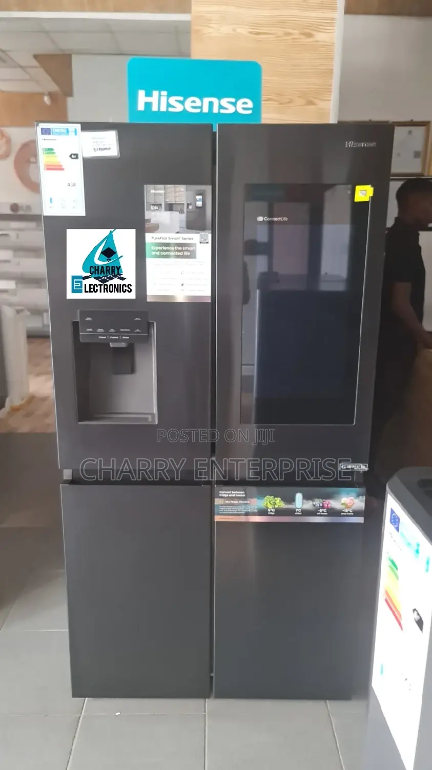 HISENSE 750fsb-Ids Multidoor Refrigerator Ice Water Dispense