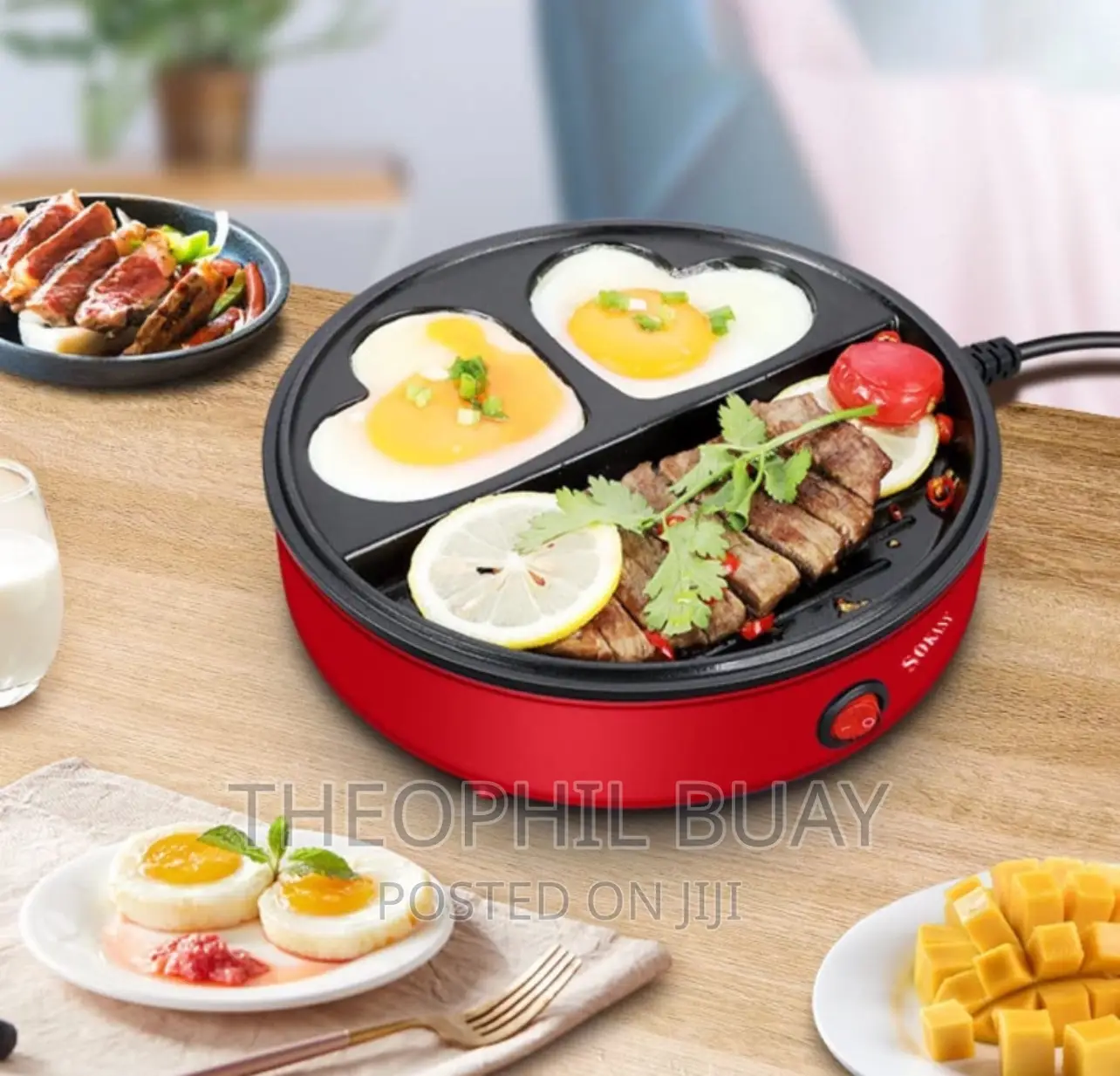 Sokany Electric Grill Maker