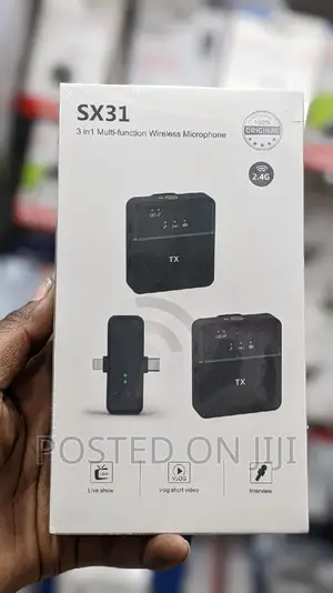 3 in 1 Multifunctional Wireless Microphone