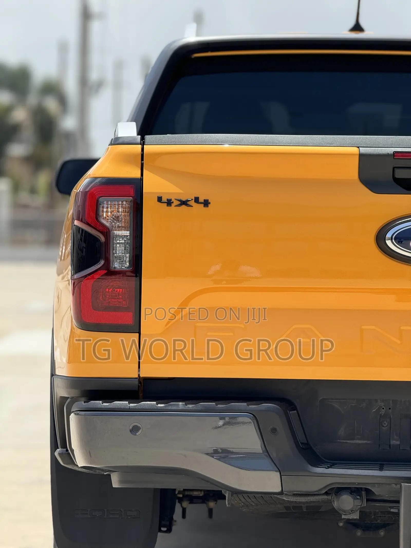 Ford Ranger 2023 Yellow