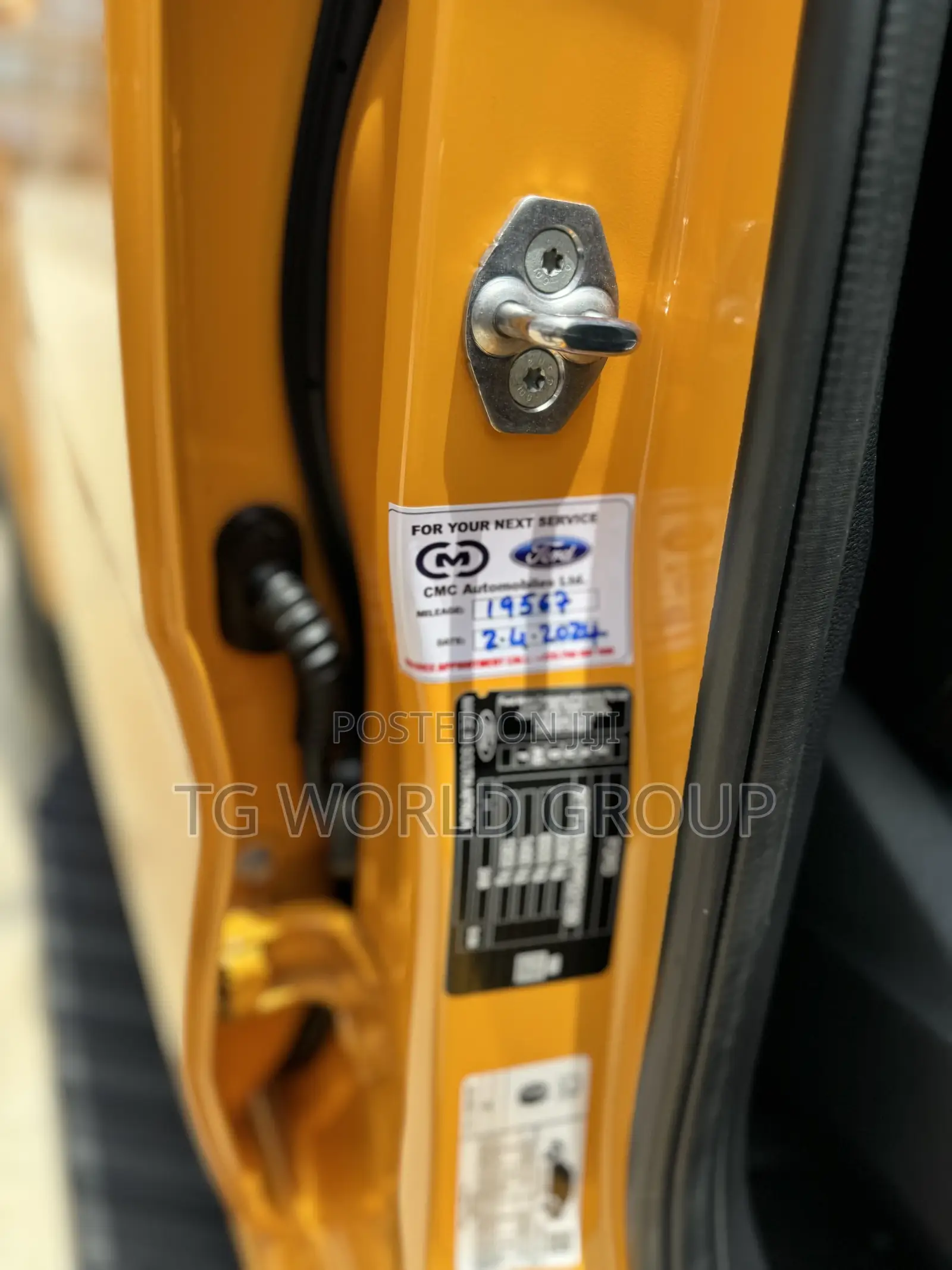 Ford Ranger 2023 Yellow