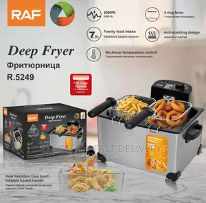Electric Deep Fryer 7.5L Double