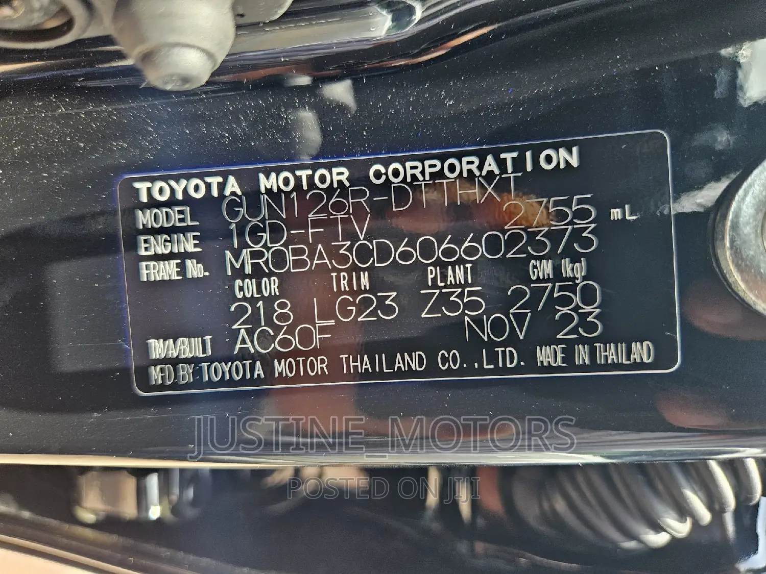 Toyota Hilux 2023 Black