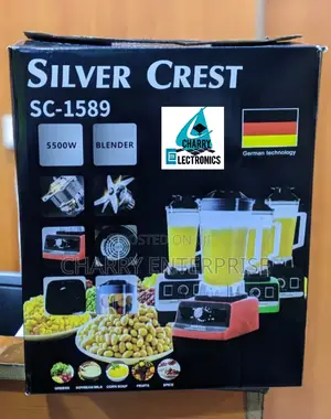 SILVER CREST Heavy Duty Blender Grinder 2L 5500w