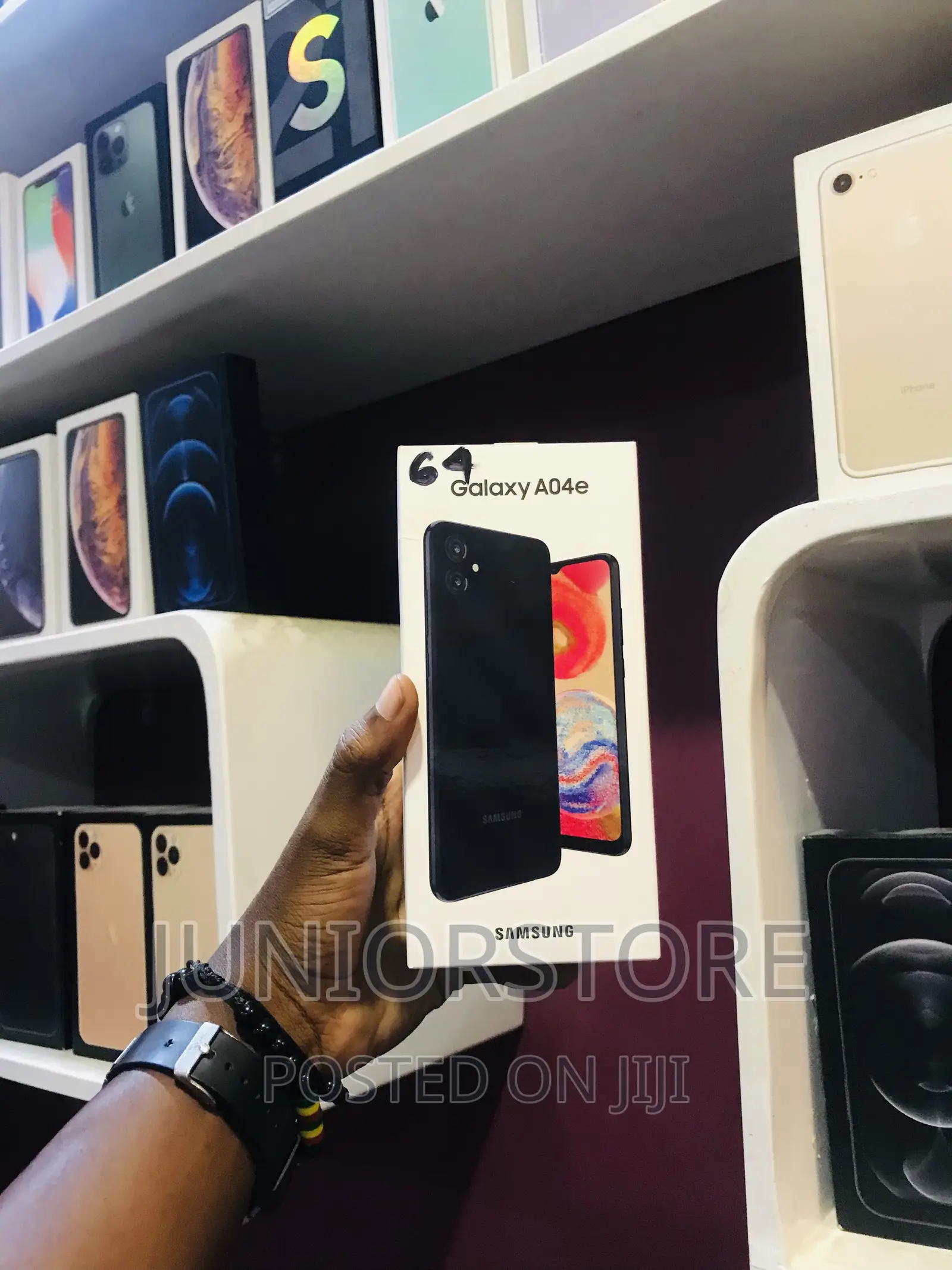 New Samsung Galaxy A04e 64 GB Black