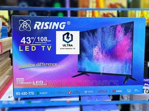 RISING Smart Android Frameless TV Yenye Inchi 43