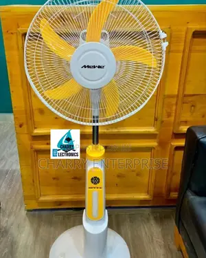 Mewe Rechargeable Stand Fan With Remote /Feni Ya Kuchaji