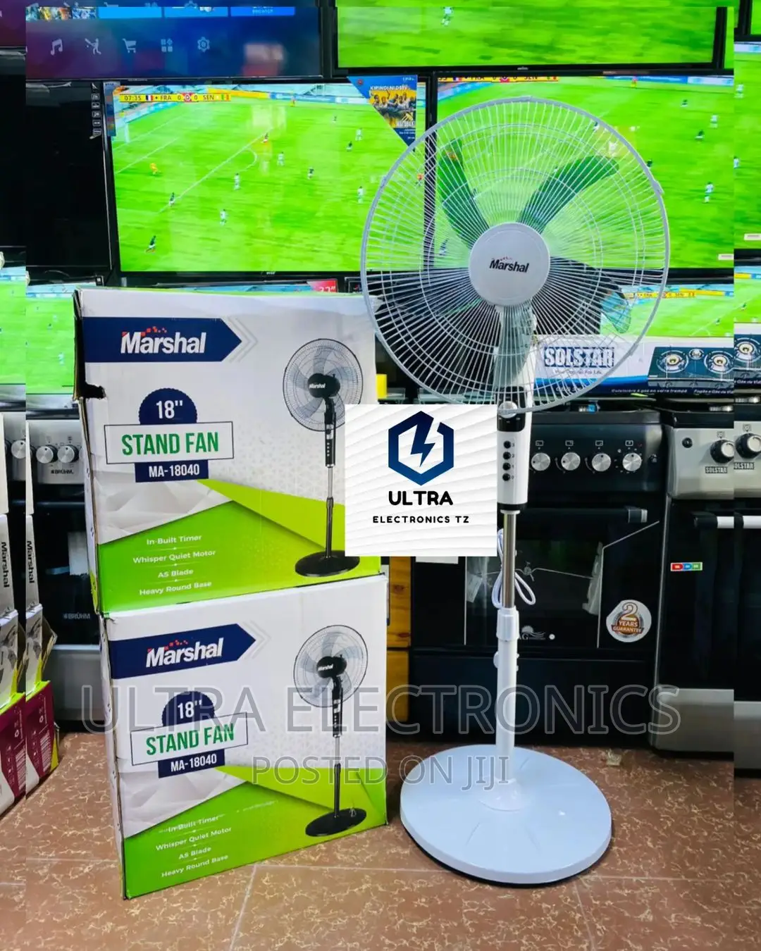 Marshal Stand Fan Yenye Size 18 " 