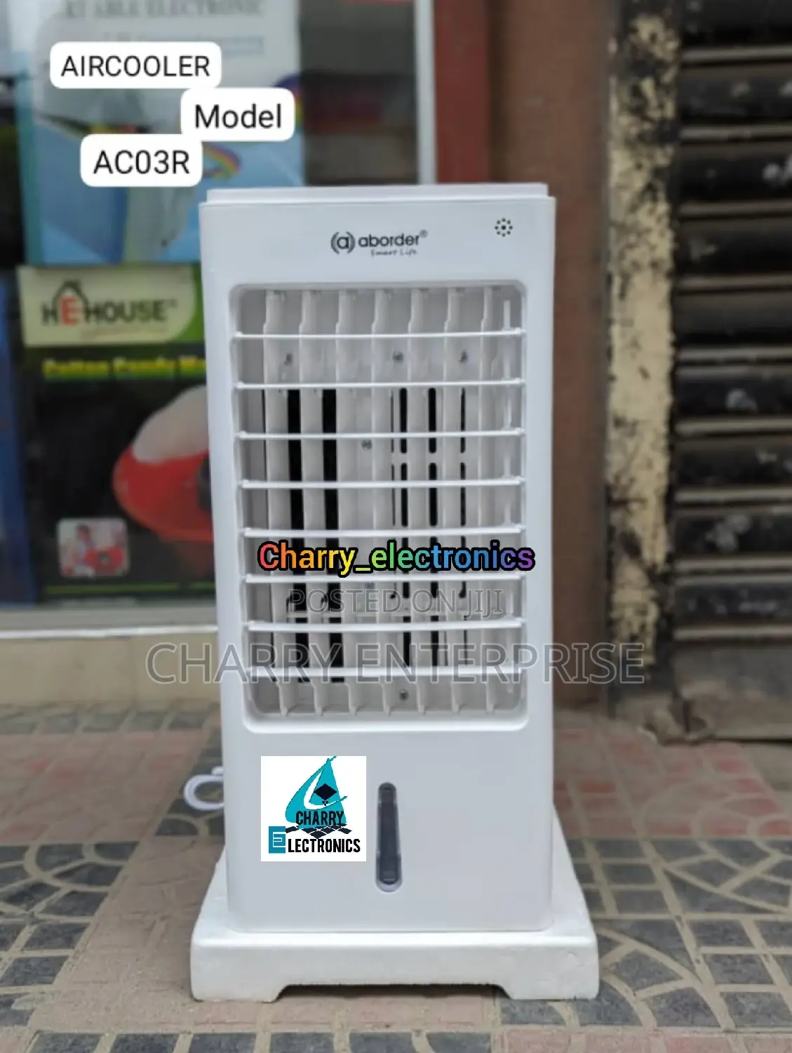 🪵Aborder Air Cooler (Ac)4 Litres Water Tank 65W
