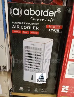 🪵Aborder Air Cooler (Ac)4 Litres Water Tank 65W