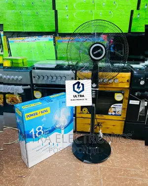 POWER KING Stand Fan Yenye Size 18" Na Speed 3 