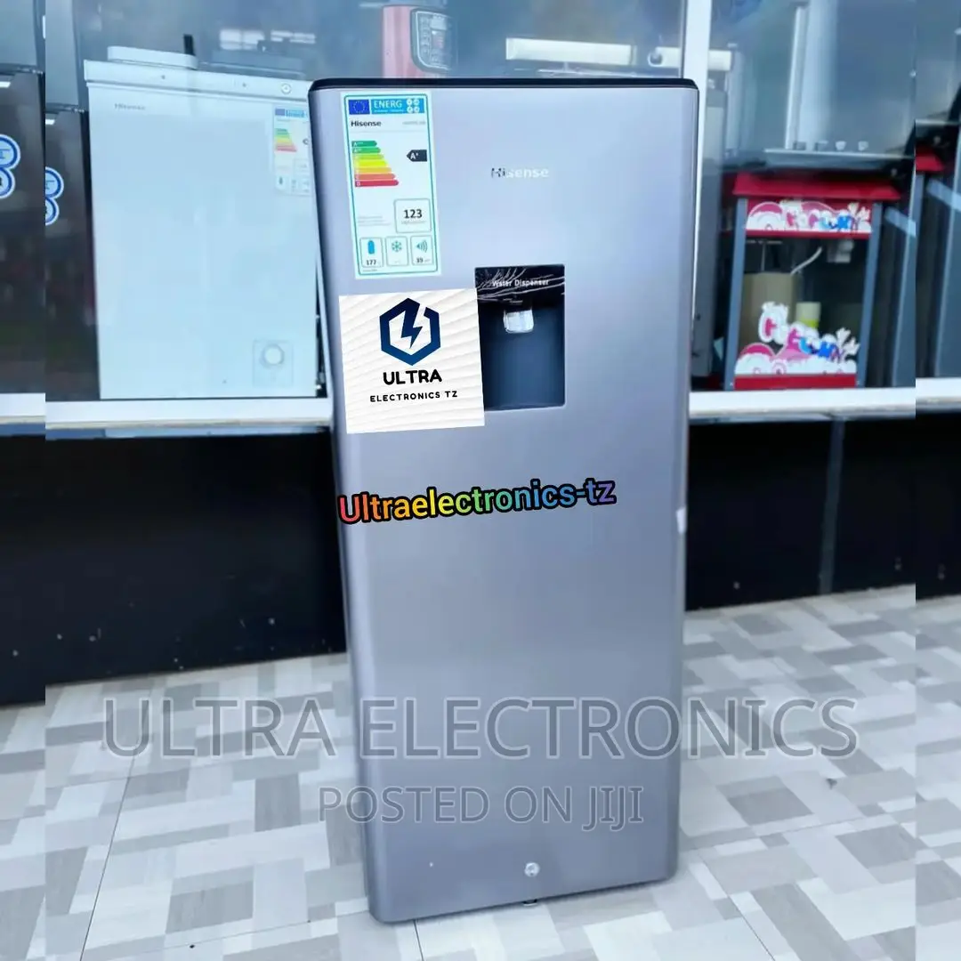HISENSE Fridge With Water Dispenser Na Yenye Lita 176