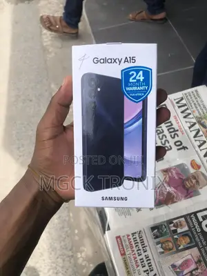 New Samsung Galaxy A15 128 GB Black