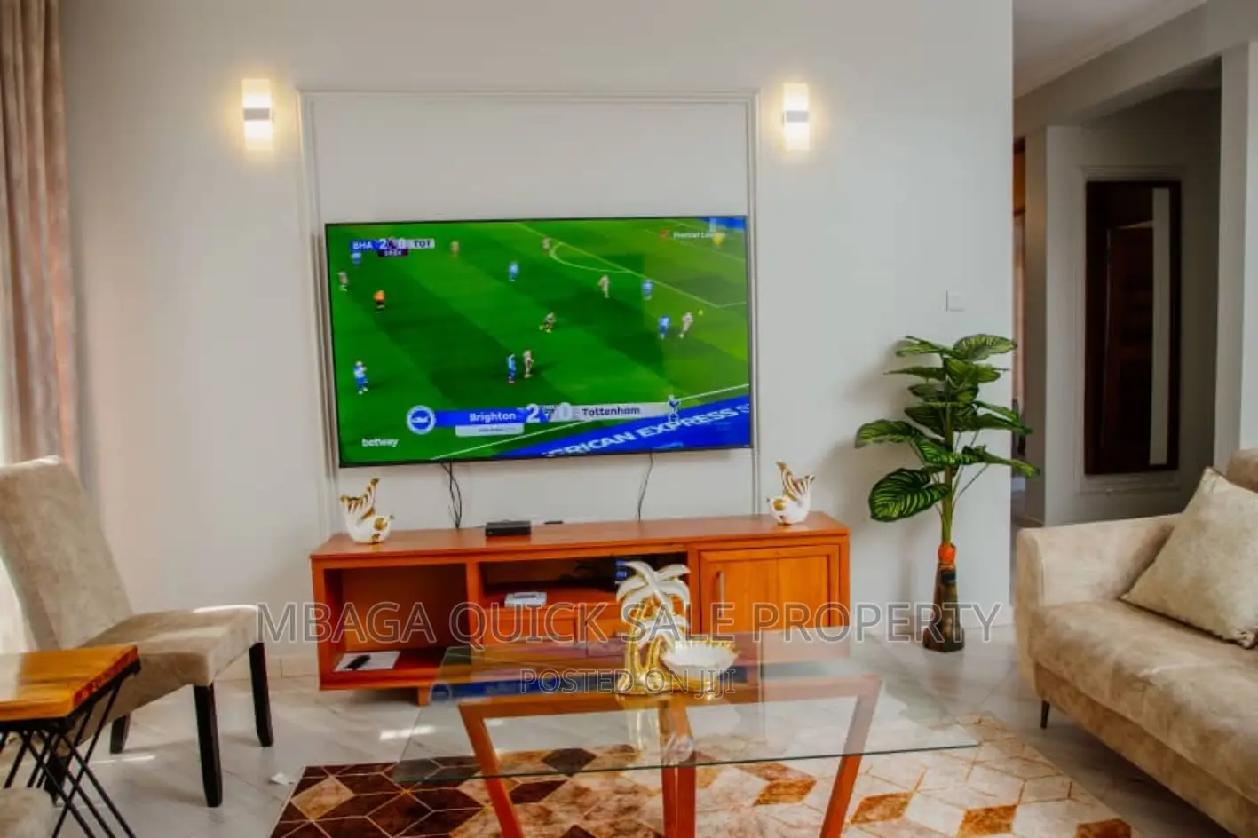 Furnished 2bdrm Apartment in Mikocheni for rent