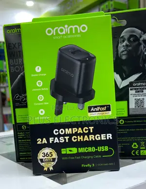 Oraimo Compact 2A Fast Charger