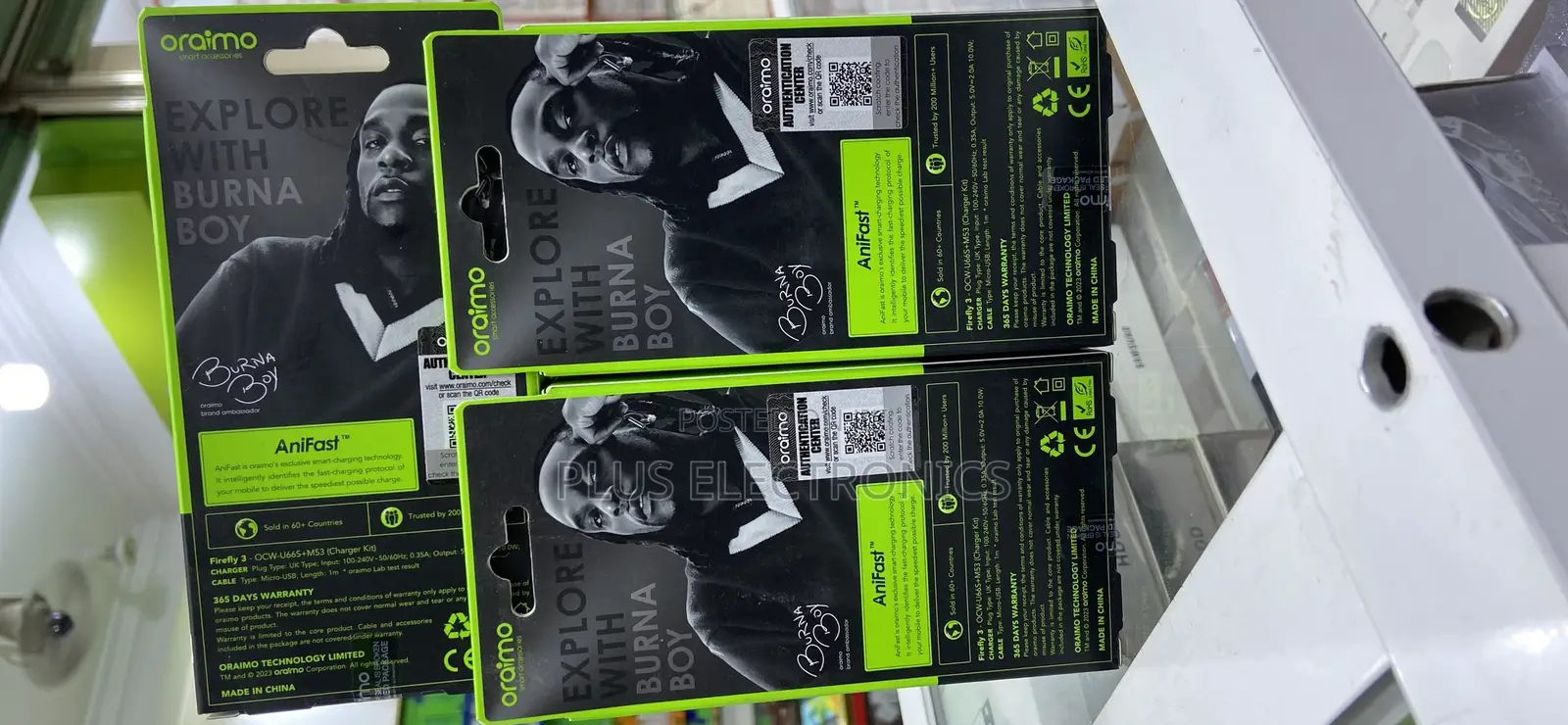 Oraimo Compact 2A Fast Charger