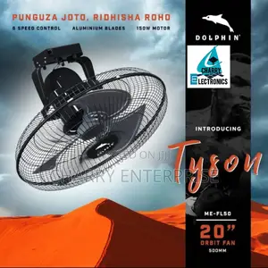 DOLPHIN  ORBIT Fan Size 20"500MM
150W Motor 6 Speed