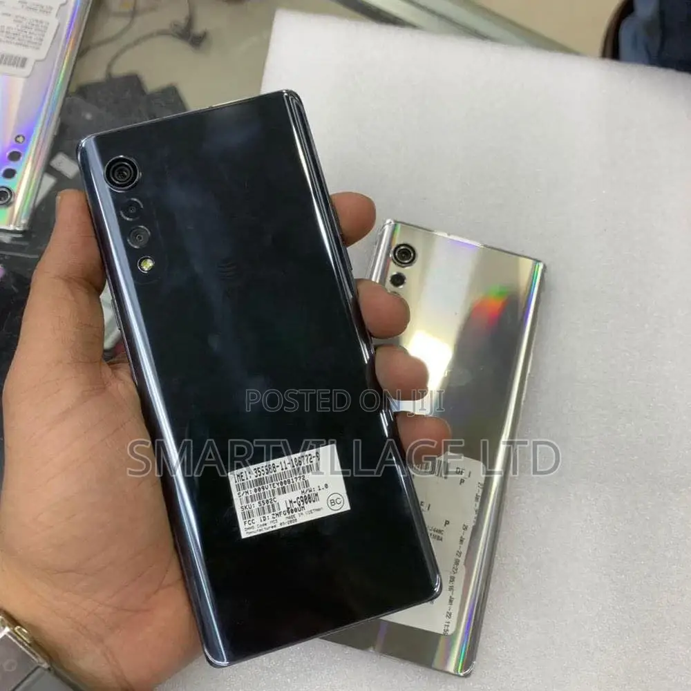 LG Velvet 128 GB Black