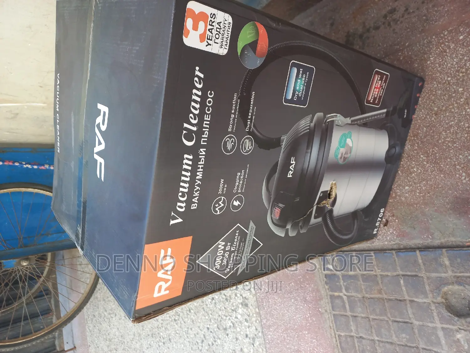 RAF Wet Dry Vacuum Cleaner 30L