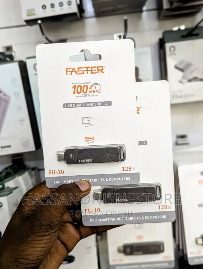 FASTER FU-10 USB Dual Drive Shift 3.1 - 128GB