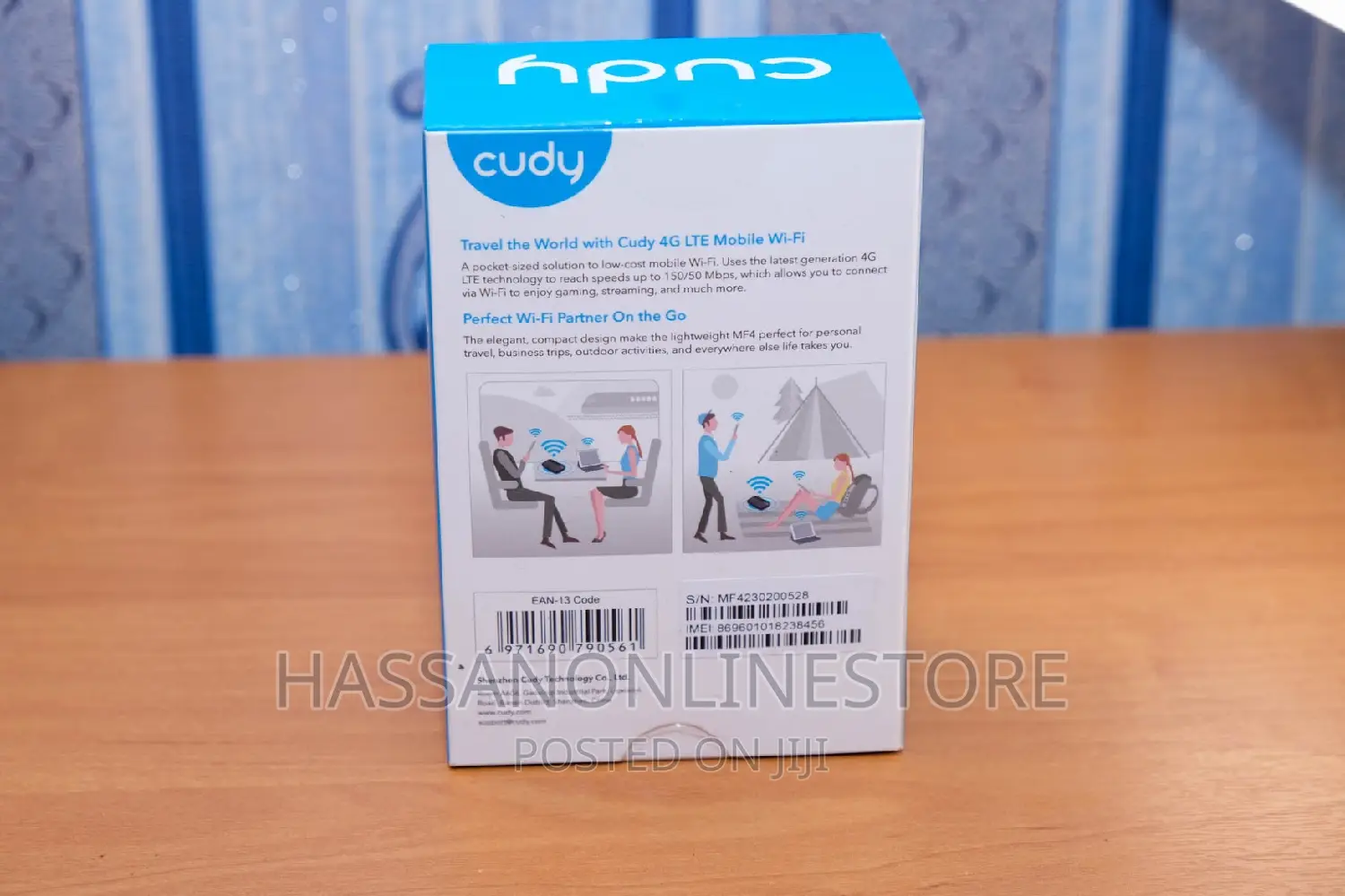 Cudy MF4 4G LTE Mobile Wi-Fi Router