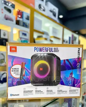 JBL Partybox Encore Bluetooth Speaker 1 Wireless Mic Origina