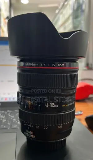 Canon EF 24-105mm F/4l IS USM Lens USED
