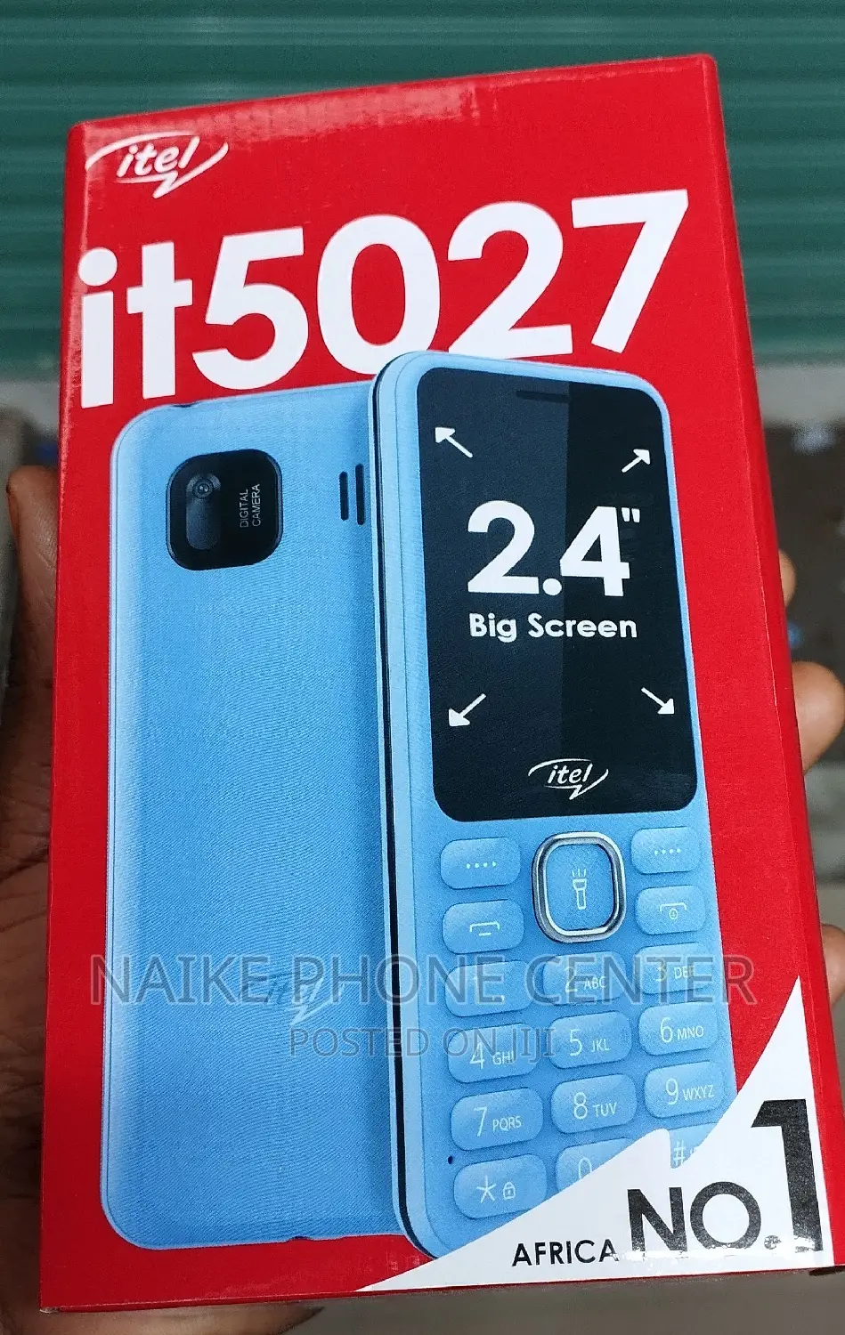 New Itel it5027 Black