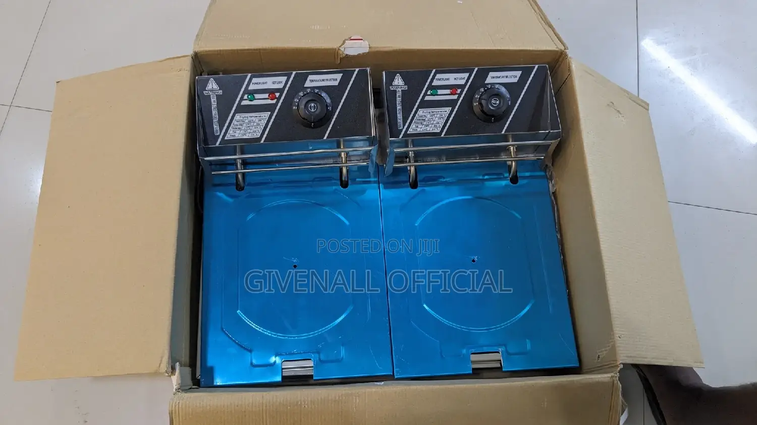 Ofa Ofa = PMC Deep Fryer Lita 6 Commercial Mashine Ya Kazi
