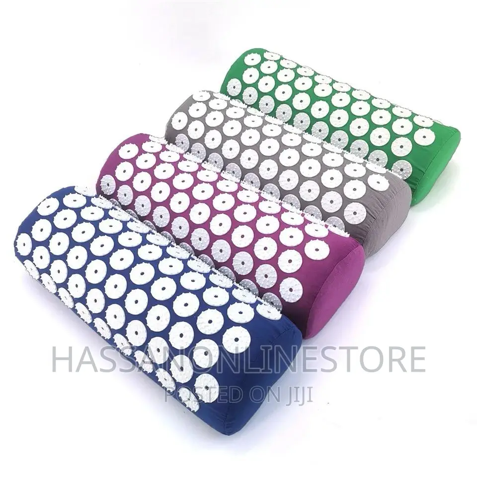 Mat and Pillow Set for Back/Neck Pain Muscle Relaxation